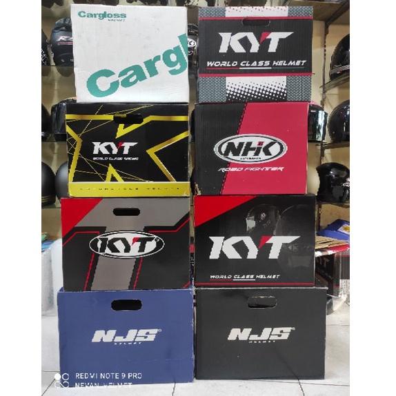 

(B-Q8Q)(➸) KARDUS/ TAS/ KYT/NHK/NJS/CARGLOSS HELM/ MANUAL BOOK DLL top produk