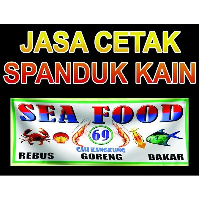 [BISA COD] PROMO Jasa Cetak Spanduk Kain / Spanduk Pecel LELE (Printing)