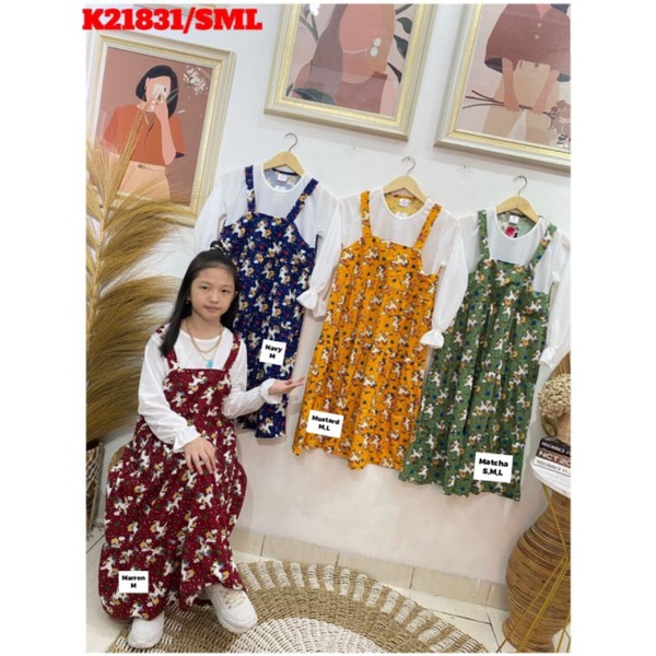 Tunik Anak//Gamis Anak Perempuan//Tunik Murah