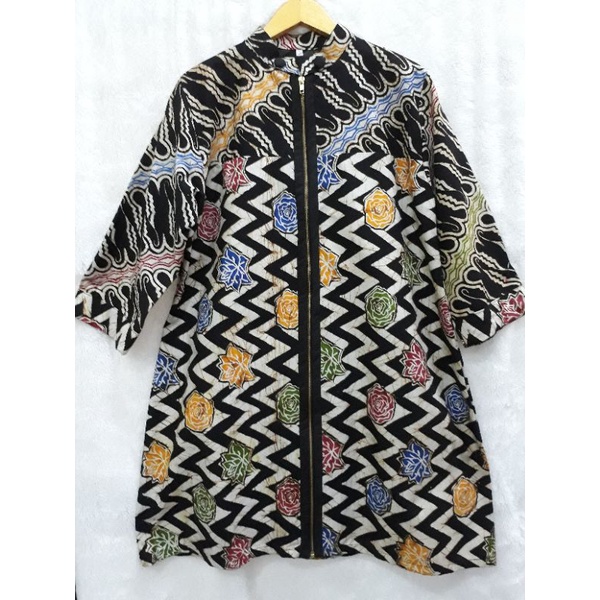 Tunik Batik Cap Katun  Solo
