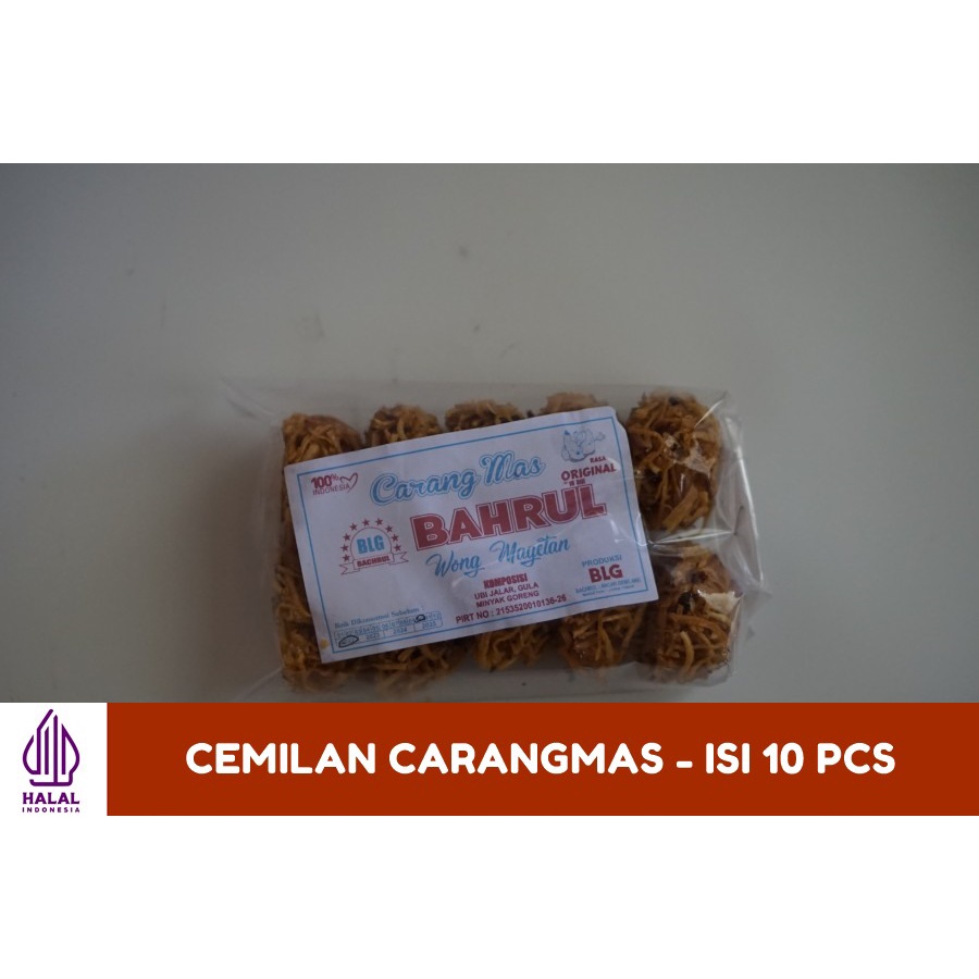 

Cemilan Walangan/ Carang Mas asli Magetan - Jatim