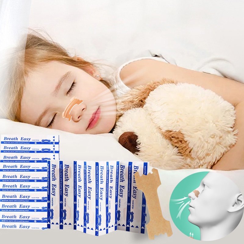 10pcs Plester Hidung Nasal Strips Nose Strips Harmony Life Anti Snore Ngorok Dengkur