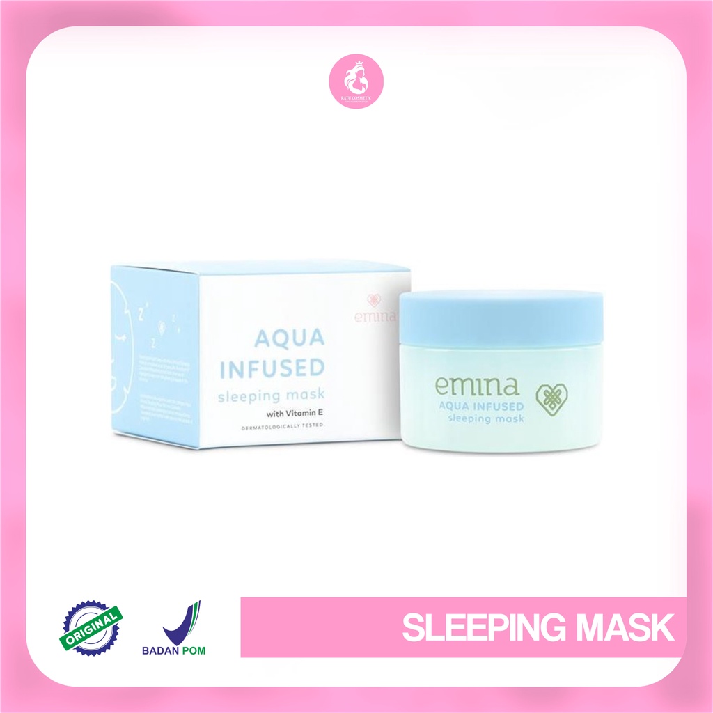 Emina aqua infused sleeping mask 30g