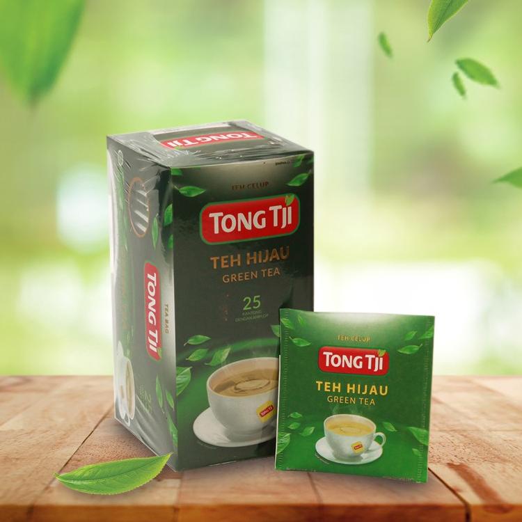 

[KODE PRODUK YWWSW7738] Tong Tji Green Tea 1 pack isi 50 gram ( Tea Bag/ Teh Celup dgn Amplop )