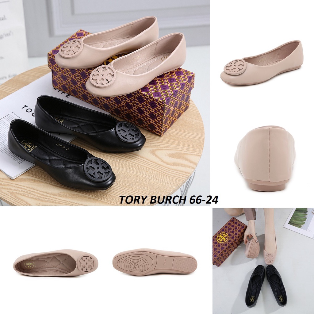 SEPATU WANITA KULIT FLAT SHOES 66-24