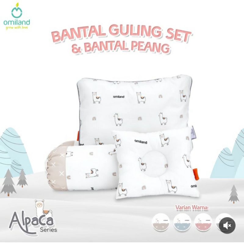 omiland set bantal guling bayi