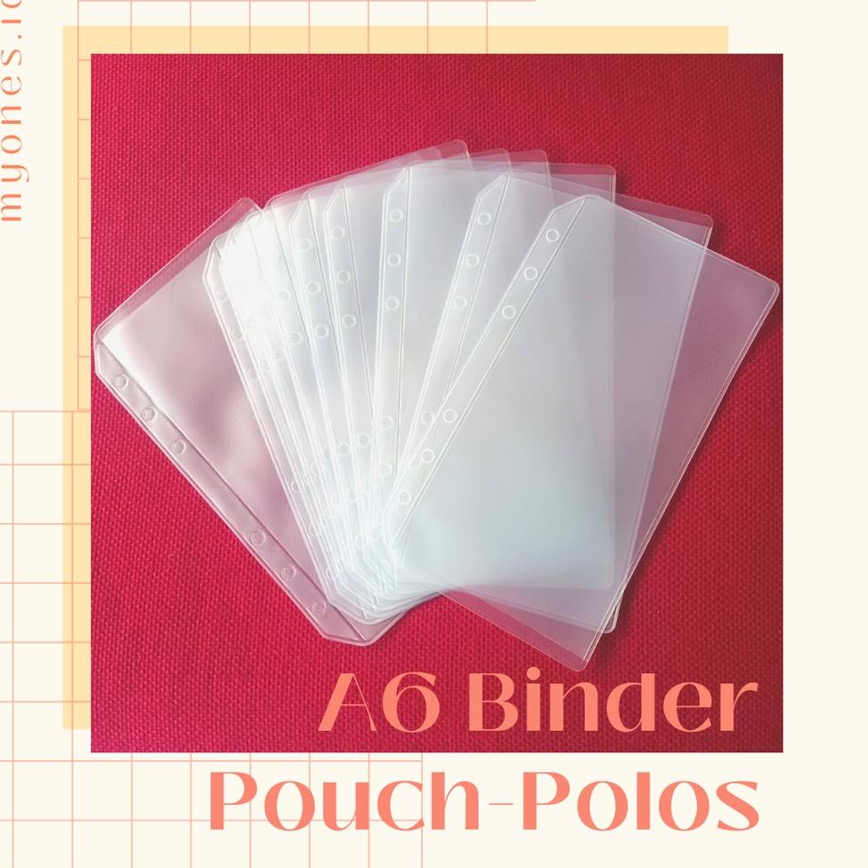 

A5 A6 PVC Zipper Bag Binder Murah / Pocket / Pouch / Ziplock 6 Holes / Ziplock Binder 20 Holes / Lubang / Cardbag A5 A6 ❂