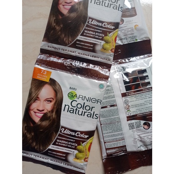 PEWARNA RAMBUT GARNIER COLORS NATURALS GOLDEN BROWN