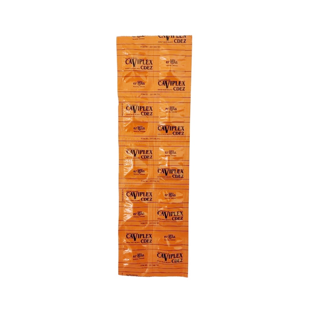 CAVIPLEX  500MG DAN CDEZ STRIP 10 TABLET