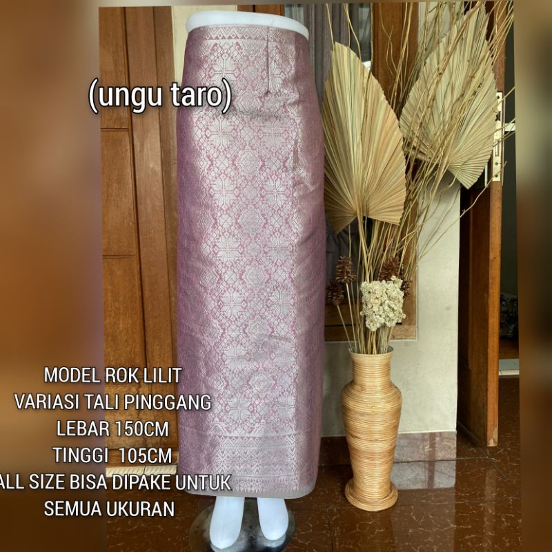 Rok songket / Rok lilit / Songket jadi / songket tinggal pake / Rok songket