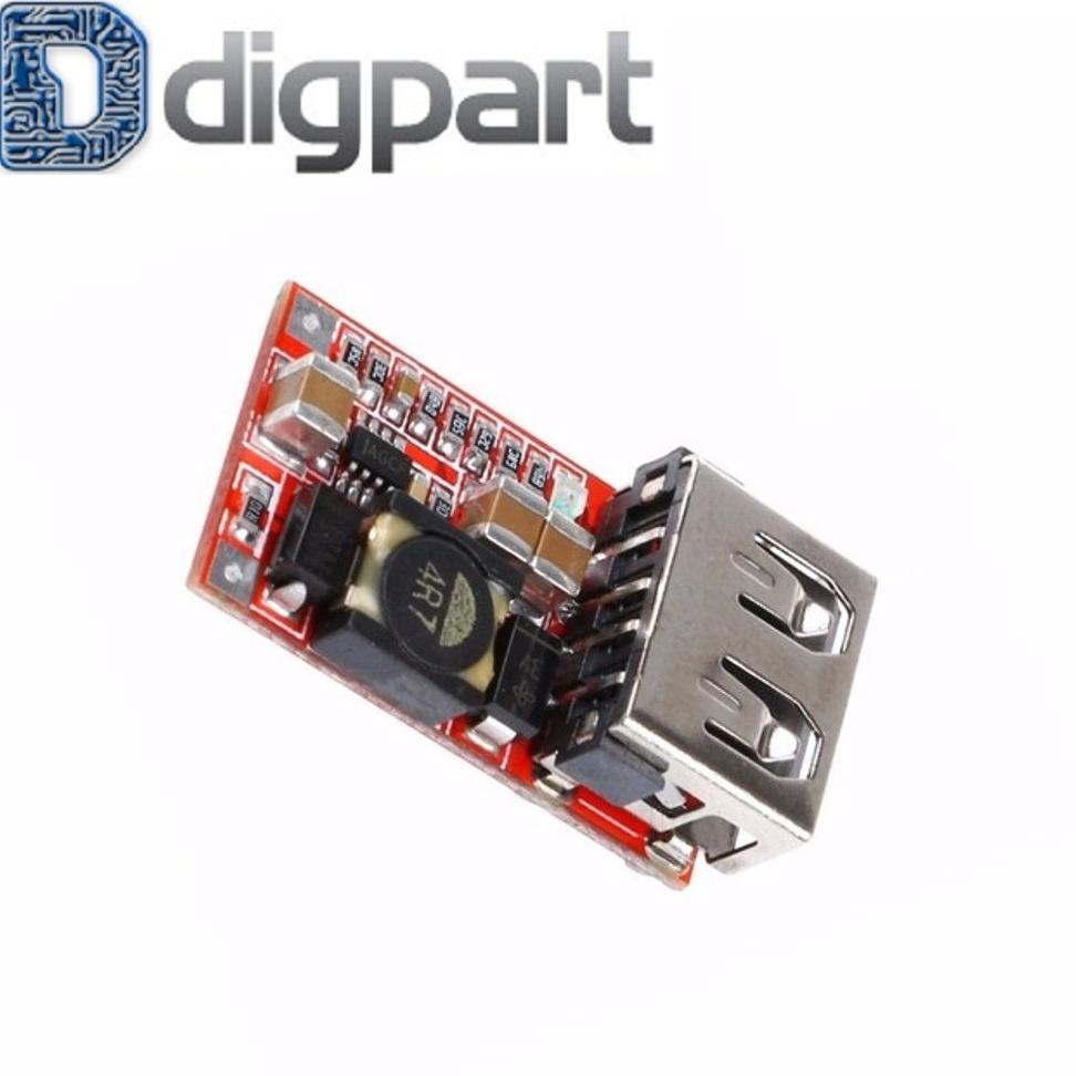 Module 6-24V 24V 12V To 5V USB Step Down Charger HP Motor Mobil Aki