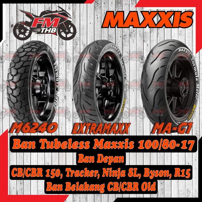 promo Ban Tubeless Murah Maxxis 100/80-17 - Ban Motor Ring 17 Maxxis terlaris