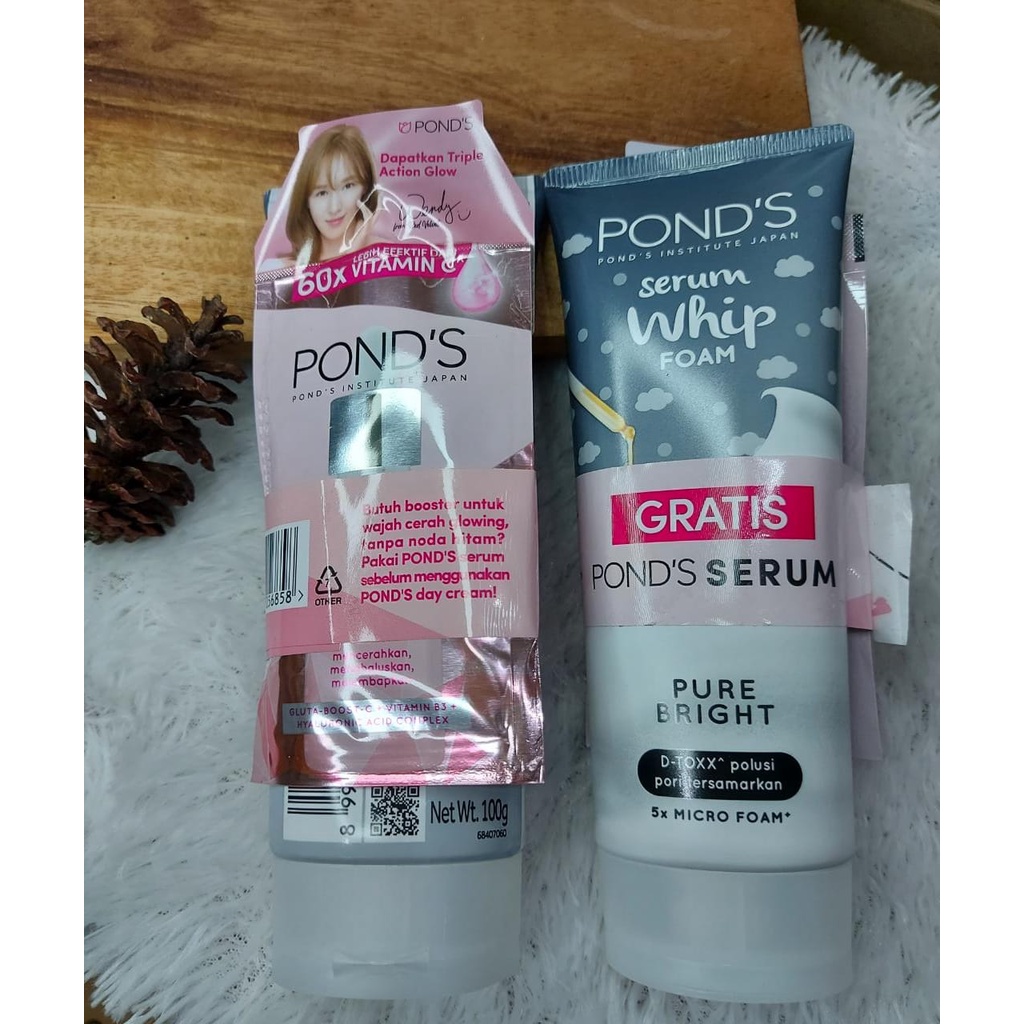 ponds facial foam whip 100g