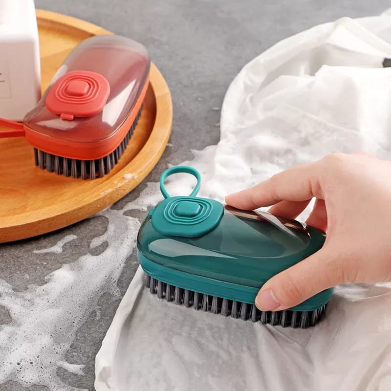 Sikat Baju Pembersih Multifungsi / Multifunction Cleaning Brush Dispenser Tempat Sabun