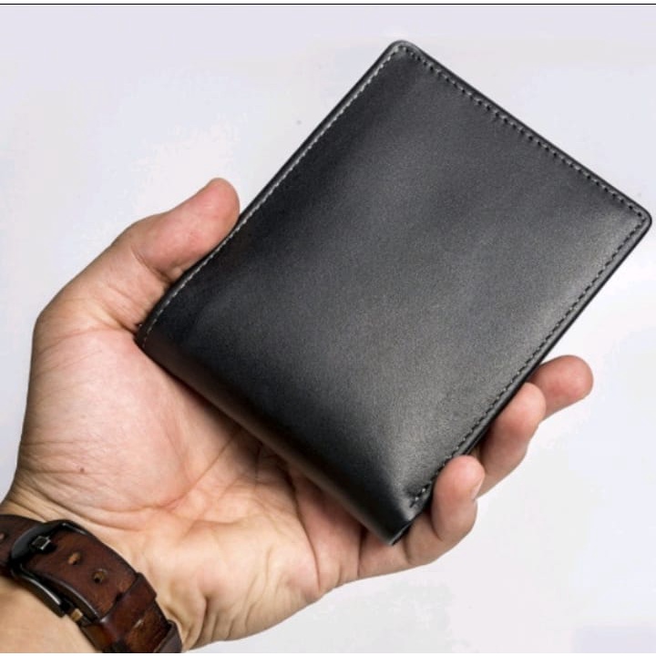 Promo Dompet Pria Import Model Terbaru Harga Murah Dompet Fashion Pria Model Lipat Dua Bahan Kulit Sintetis