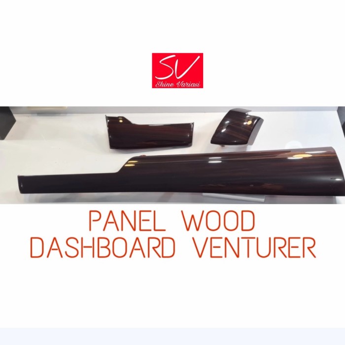 panel wood dashboard innova reborn/panel kayu dashboard innova 2016
