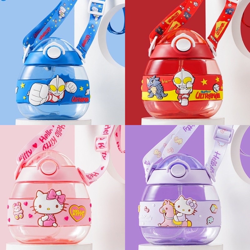 children tritan water bottle ironman hellokitty botol minum anak