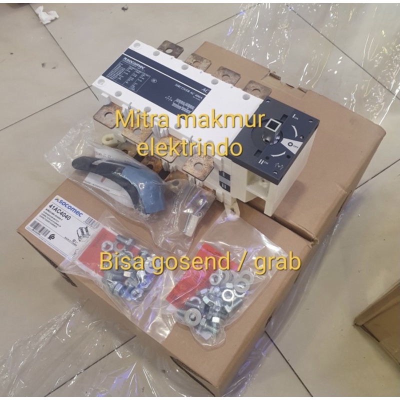 new cos socomec 400a 4p / new socomec 400A 4p/ handle socomec 400a 4p