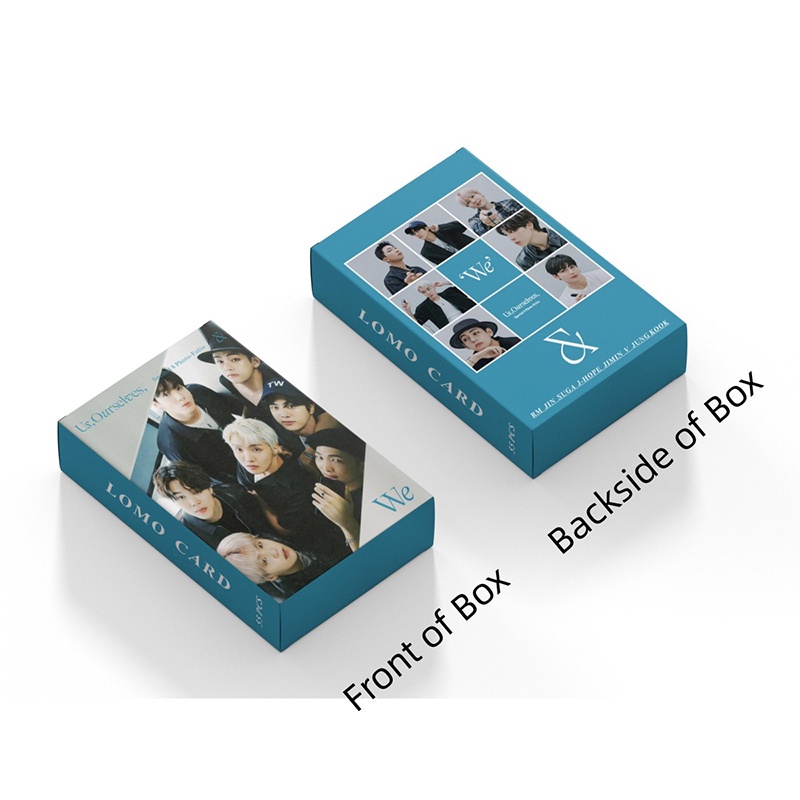 55pcs /box BTS Photocard Ourselves WE Album LOMO Card Postcard In Stock New Arrival LY