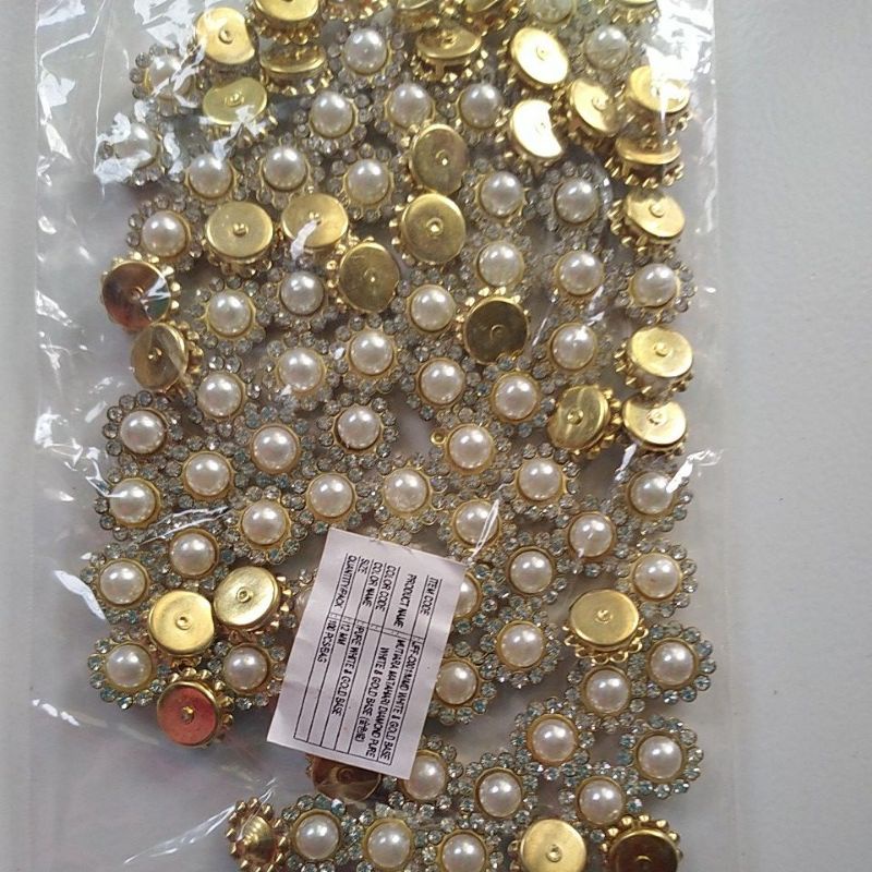 GROSIR cangkang permata mutiara cangkang isi ±100 pcs {suzzi.craft}