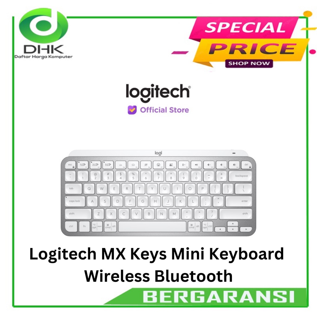 Logitech MX Keys Mini Keyboard Wireless Bluetooth