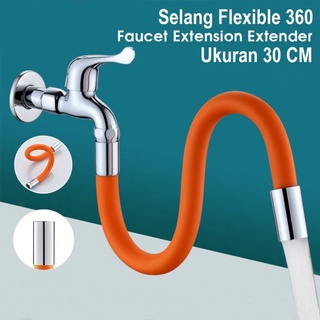 SAMBUNGAN KRAN FLEKSIBEL AIR SELANG AIR ELASTIS 20 CM Universal