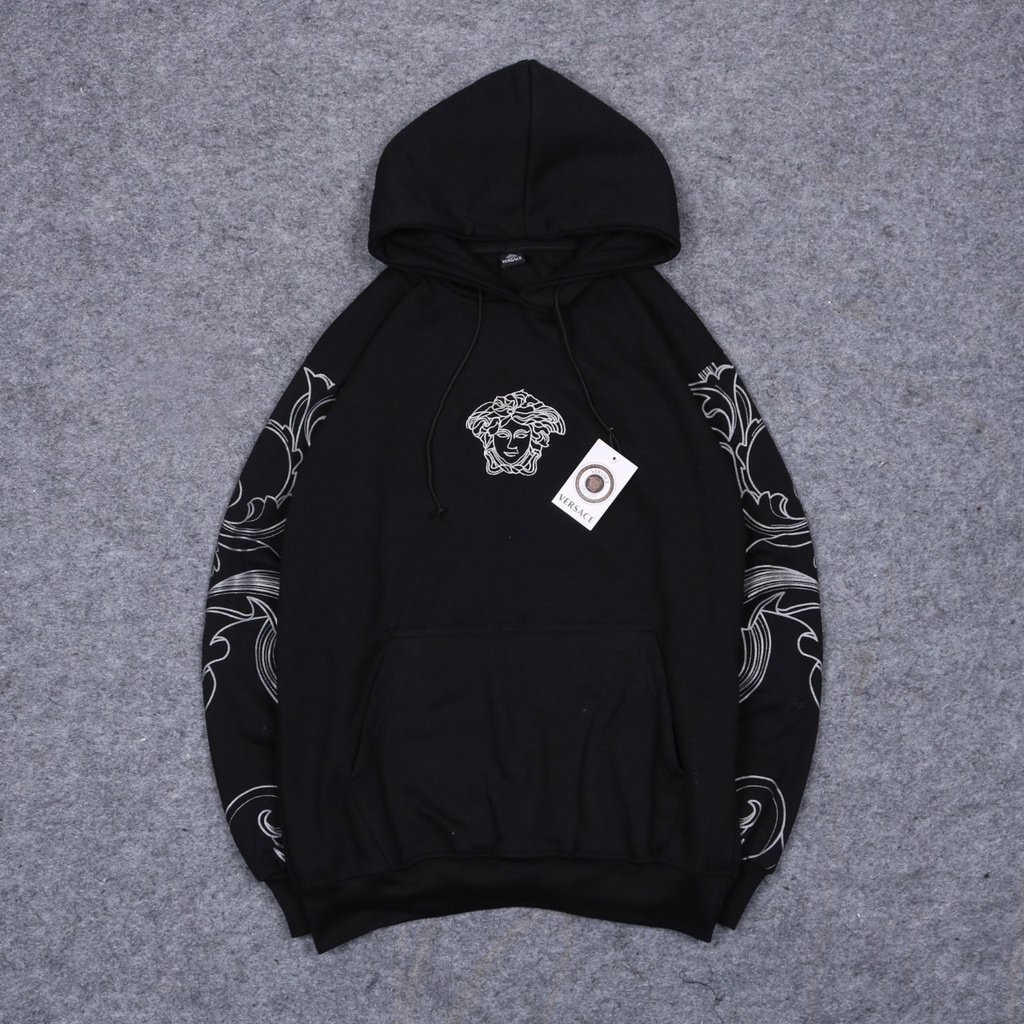 Jaket Hoodie Pria Wanita VRSCE LOGO Good Brand Quality