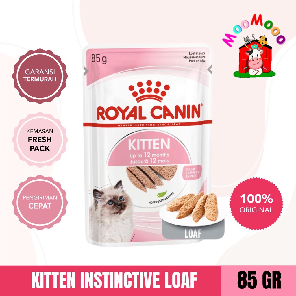 Royal Canin Kitten Instinctive Loaf 85gr