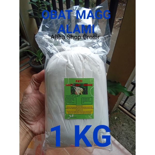 

Tepung Pati GARUT 1KG / Pati Irut Halus / Arrowroot Powder/ Obat ASAM LAMBUNG Obat Magg Nyeri Alami Tanpa Bahan Pengawet / Tepung Angkrik