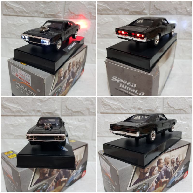 Mainan Diecast Mobil Toretto Fast Furious - Diecast Mobil Dodge Charger