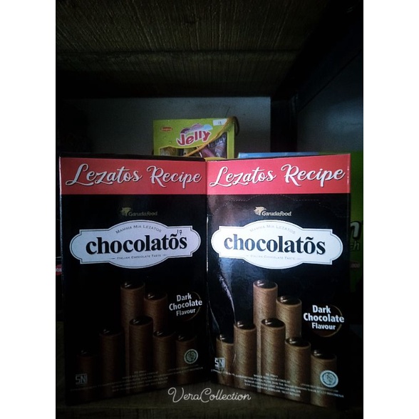 

Chocolatos dark chocolate isi 20 pcs @ 16 g