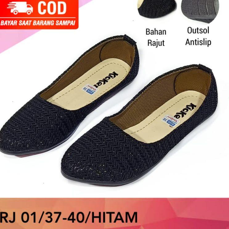 Update SPECIAL BIRTHDAY 12.12  Sepatu wanita rajut/sepatu kickers rajut/Flatshoes rajut kickers kode
