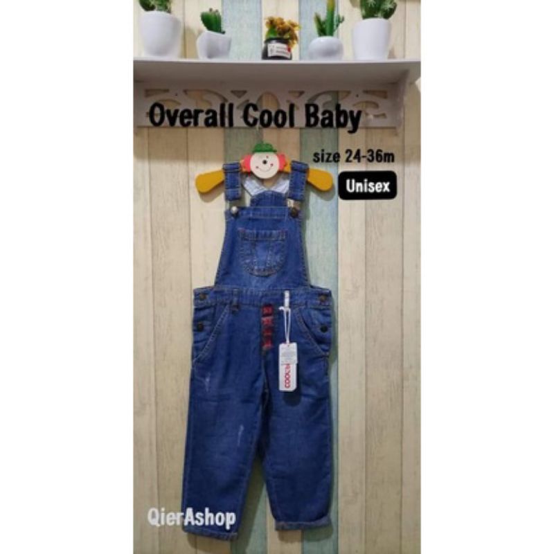 OVerall anak perempuan cool girl /coolbaby/coolkids jsl