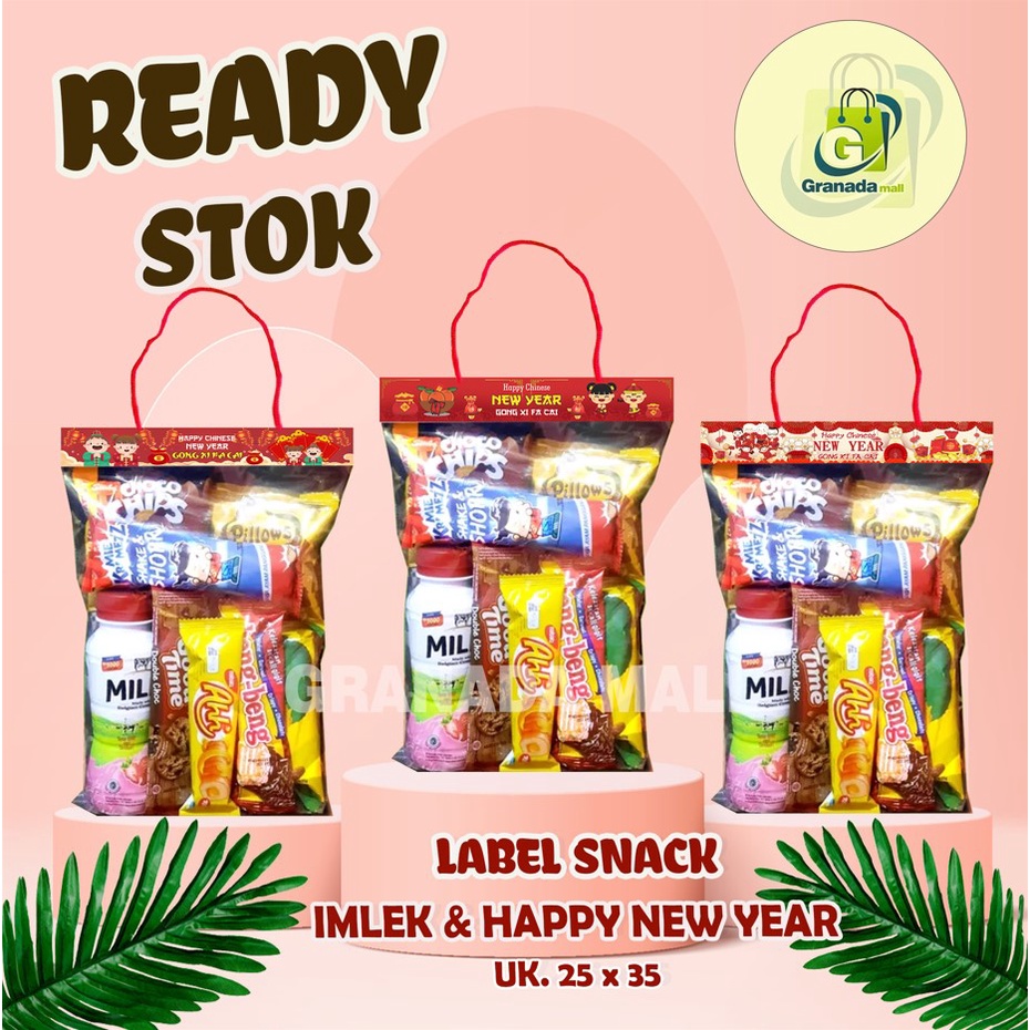 

READY LABEL SNACK IMLEK UK 25 X 35 KECEE - SIAP KIRIM