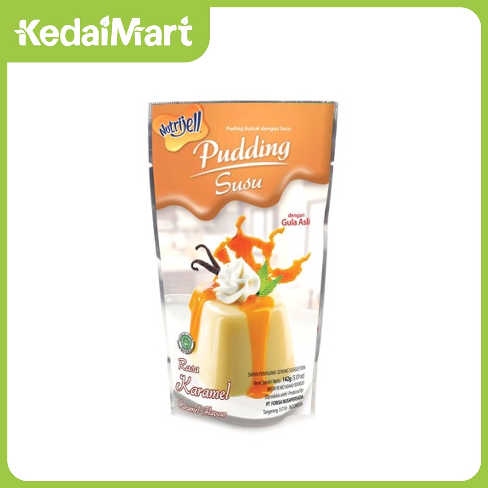 

Pudding Susu Nutrijell Rasa Caramel 130 Gram