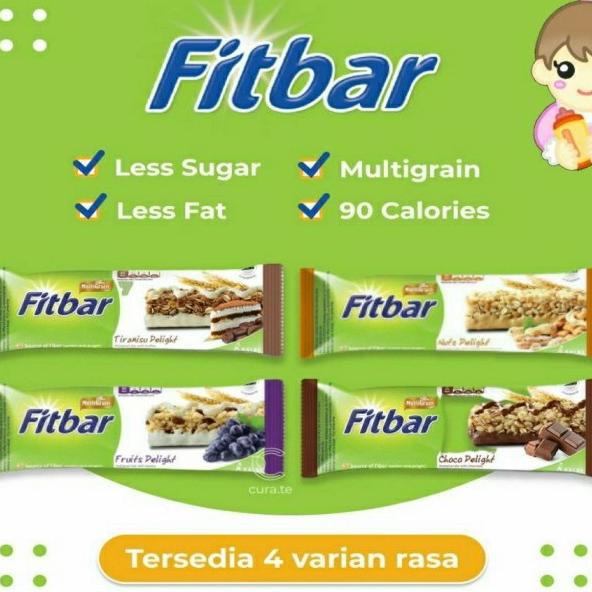 

[PRODUK 8F8CU] Fitbar Multigrain 110 gr ( 5 x 22 gr) / Fit Bar Snack Rendah Kalori DLI