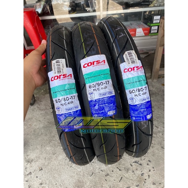 Ban Corsa Terminator Ring 17 90/80 80/80 80/90 Tubetype (non tubeless)