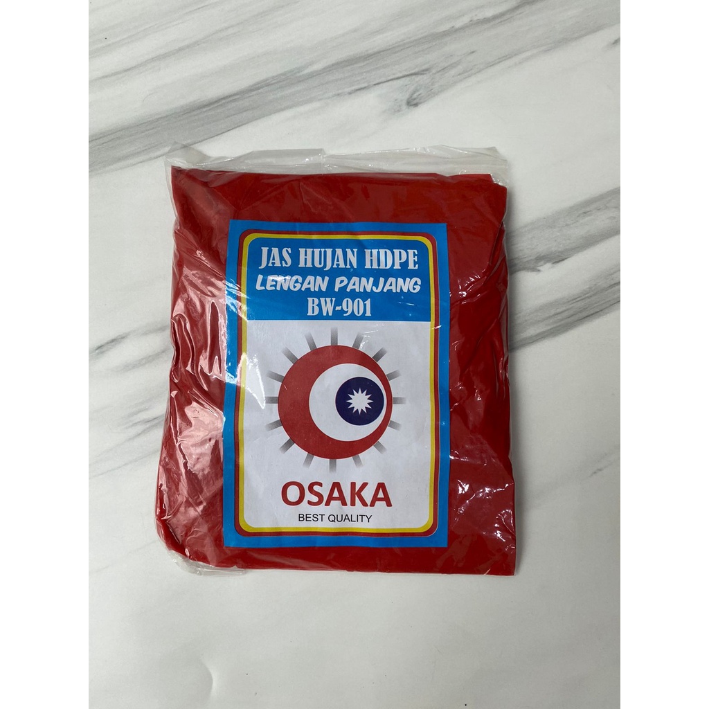 Jas Hujan Plastik Jaket Celana Ponco Murah HDPE