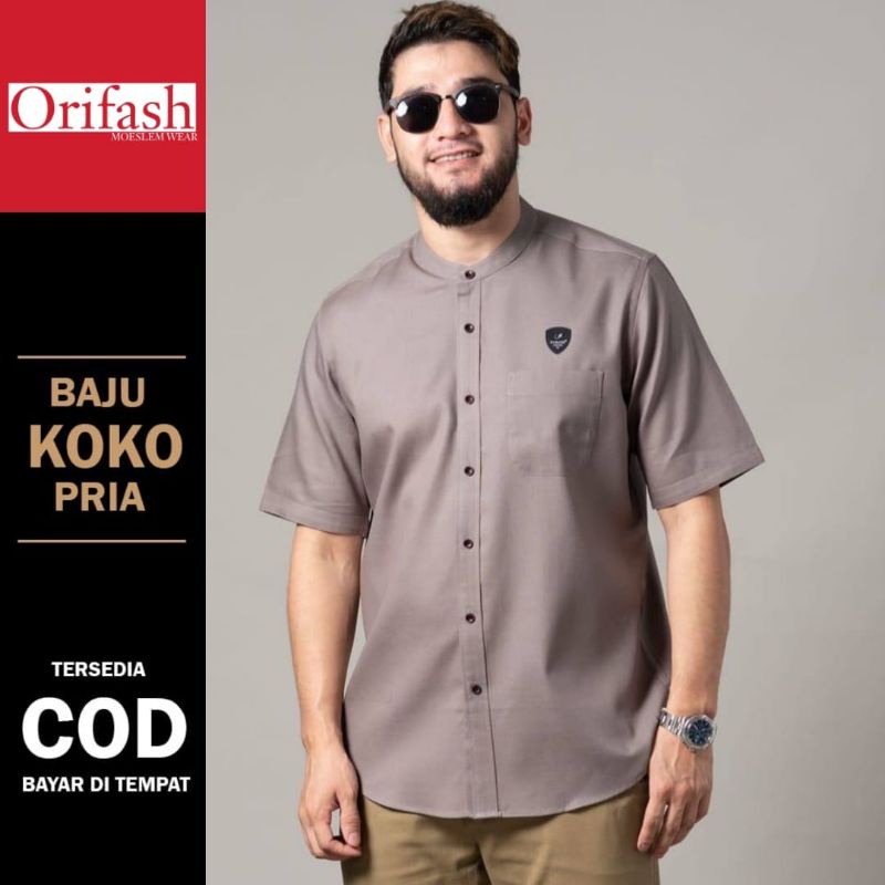 Baju koko kurta premium distro excellent quality lengan pendek