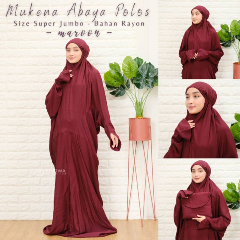 Mukena Bali Super Jumbo Rayon Premium