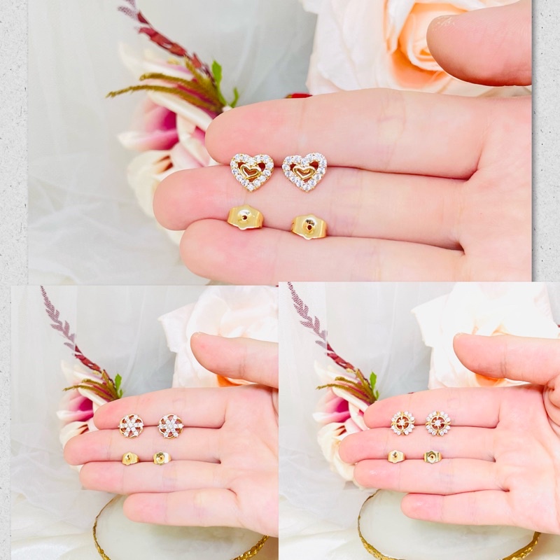 Anting tusuk permata murah meriah xuping