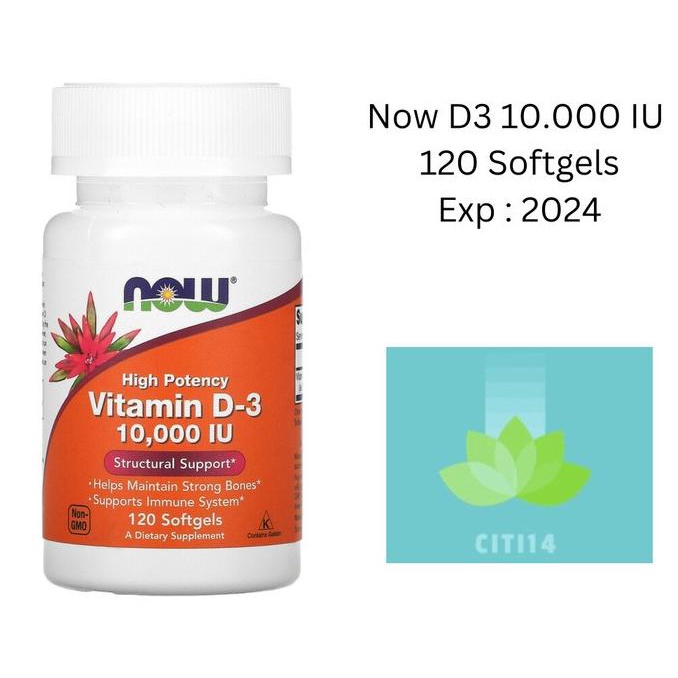 News Now Food Vitamin D3 10000 Iu - Vit D D-3 10000Iu 120 Softgels Curraofficial