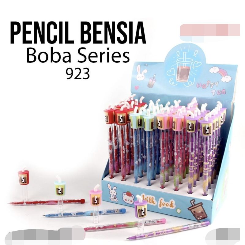 

pensil bensia pensil cucuk boba satuan