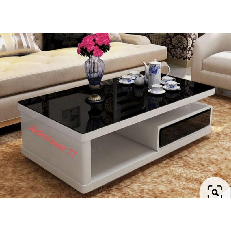 meja sofa cat duco putih