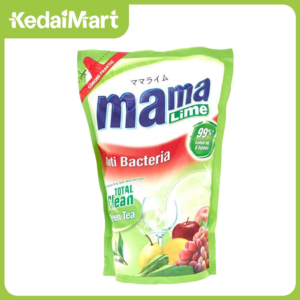 Mama Lime Total Clean Green Tea Pouch 800 ml