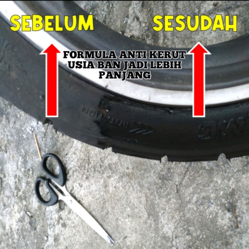 Semir Ban Tire Gell Detailing Termurah 250ml