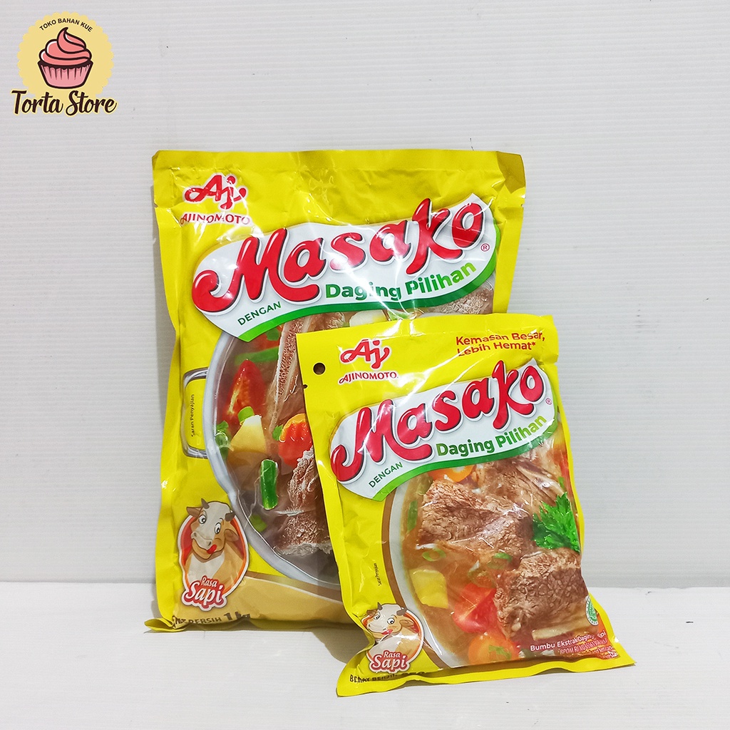 

Masako Penyedap Rasa Sapi 1kg dan 250gr