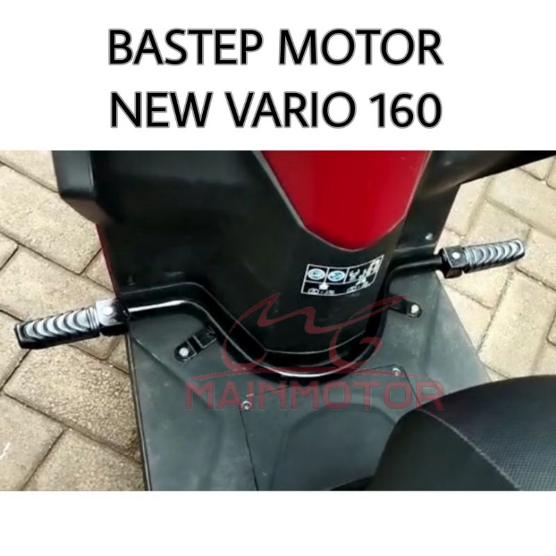 BASTEP DEPAN NEW VARIO 160 FOOTSTEP PIJAKAN KAKI FULLSET