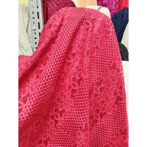 kain/bahan brokat katun