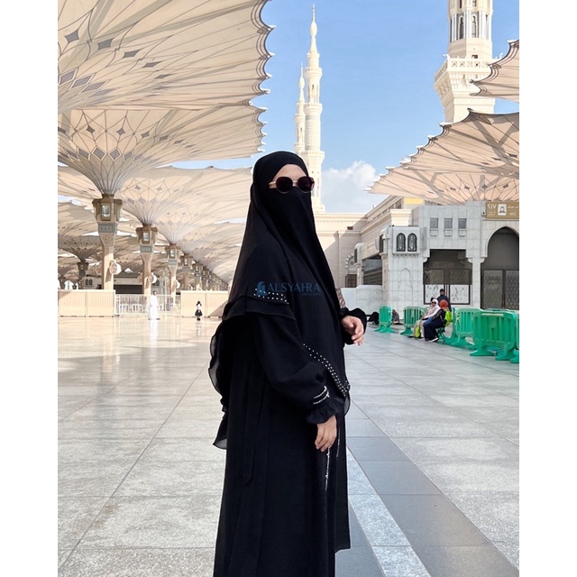 French Khimar Andalusia by Alsyahra Exclusive